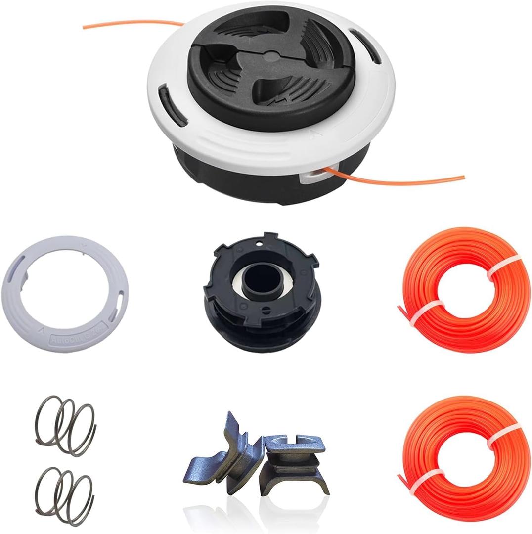 1PACK C26-2 Trimmer Head+Accessories Package 4002 710 2169 for Stihl AutoCut C26-2 FS55 FS55R FS56 FS56RC FS70 FS70R FS80 FS85 FS90 FS90R FS91 FS91R FS94 FS94R FS110 FS111R FS111RX FS120 FS130