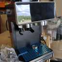 AMZCHEF Espresso Machine with Grinder, Latte & Cappuccino for Home Use