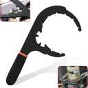 61090 Diesel Fuel Filter Wrench for Davco Steel Filters Separator 5'' Oil Filter Removal Tool Pickup Trucks Diesel Engine Filters Spanners