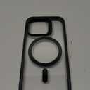 ESR for iPhone 14 Pro Case, Compatible with MagSafe, Shockproof Military-Grade Protection, Yellowing Resistant, Magnetic Phone Case for iPhone 14 Pro, Classic Hybrid Case (HaloLock), Clear Black