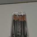 MSQ Eye Makeup Brushes 12pcs Rose Gold Eyeshadow Makeup Brushes Set with Soft Synthetic Hairs & Real Wood Handle for Eyeshadow, Eyebrow, Eyeliner, Blending(without bag)
Amazon's Choice