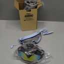 Aegend New Kids 2 Pack Wide View Swim Goggles, Anti-Fog/UV No Leak Goggles with Ear Plugs Kids 3-14