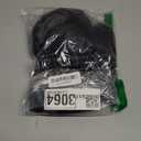 ColorGround Short Black Purple Cosplay Wig with 2 Buns for Women Halloween Party Costume