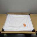 Art3d PVC Ceiling Tiles, 2'x2' Plastic Sheet in White (12-Pack)