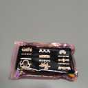 14Pcs Rhinestone Watch Charm Watch Band Charms Alloy Cross Heart Watch Charms Decorative Ring Loops for Watch Band Decoration (Golden)