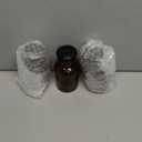 Klmnop 3 Pcs 125ml Lab Glass Reagent Bottle, Wide Mouth Amber Bottle with Ground Stopper for Labs,Universities and Home(Amber)