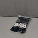 16 PCS Square Chair Leg Floor Protector, Silicone Chair Leg Cover, Furniture Leg Protectors with Felt, Mobile Table Leg pad, Protect The Floor from Scratches.1 1/2 in Black.