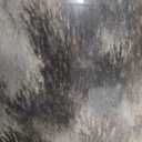 Plush High Pile Tie Dyed Rug, Fluffy Soft Runner Rugs for Bedroom 11x10 Ft
