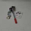 Come Along Winch Tool 2T, 10FT 2 Gear Come Along Power Ratchet Puller Tool with Cable 2 Hooks, Cable Winch Puller for Construction, Moving, Securing, Automotive