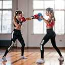 Music Boxing Punching Machine for Adults, Taekwondo Kick Pad Training Machine with LED Electronic Bluetooth Music &Counter9 Modes & 9 Speeds Martial Arts Training Equipment & Taekwondo Sparring Gear