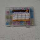 haisstronica 160PCS Heat Shrink Wire Connectors-Marine Grade Heat Shrink Butt Connectors-Electrical Connectors Kit of Tinned Red Copper,AWG 26-10 Crimp Insulated Ring Fork Butt Splice(4Colors/31Sizes)