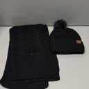 Winter Knit Beanie Hat and Scarf Set for Men Women Warm Knit Cap Cold Weather Gloves