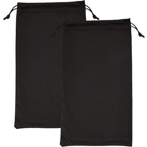 2Pcs Ski Goggle Bag Microfiber Pouch Snow Ski Goggle Soft Pouch Case Drawstring Bags Soft Micro Fiber