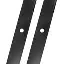 110-6568-03 Mower Blade Fit for Toro TimeCutter 42" Deck, 106-2247-03 Meduim Lift Blades Fit for Toro 42 Inch Zero Turn Mower Z420 Z4200, Replace 106-6583-03, 106-8744-03, 2 Pack