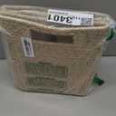 OIAHOMY Storage Cubes, 11 Inch Cube Organizer, Collapsible Storage Bins, Baskets for Organizing, Bins for Shelves-Brown, 2-PACK