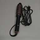 Round Brush Curling Iron 1.5 inch - Heated Ceramic Tourmaline Ionic with Digital Display, Dual Voltage for Blowout Styling