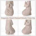 Praying Girl Figurine - Hand - Sculpted & Painted, Brings Peace, Sympathy, Comfort for Remembrance & Healing Moments (Granite)