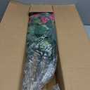 HUAESIN Artificial Bougainvillea Tree Faux Outdoor Plants 5FT Tall Fake Plant with Silk Flowers Lifelike Artificial Trees for Outdoors Porch Decor Indoor Office Garden Wedding Home (Pink)