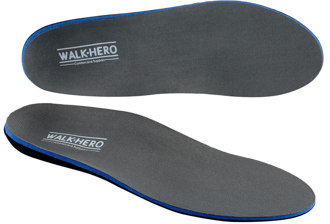 Plantar Fasciitis Feet Insoles Arch Supports Orthotics Inserts Relieve Flat Feet, High Arch (Mens 6 6 1/2 | Womens 8 8 1/2)