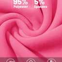 MAGCOMSEN Women's Velour Pants Soft Velvet Straight Leg Sweatpants Elastic Waist Warm Lounge Pant with Pockets (Pink, M)