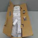 ComfyBumpy 1-Pack Bed Rail for Toddlers 55.5" L x 23.5" H | Extra Tall Toddler Bed Rails for Twin, Full, Queen & King Mattress Size | Swing Down Rail Guard | Mattress Side Rail for Kids | White