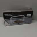 LED Bedside Lamp with Wireless Charger, 3 in 1 Touch Control Bedside Lamp, 5 Color Mode & Dimmable, Desk Lamps with Clock for Nightstand, Table Night Lamp for Bedroom, Gifts for Women, Men, Friends (Wood)