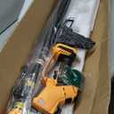 2-in-1 Cordless 8 Inch Pole Saw & Mini Chainsaw Compatible with Dewalt 20V Max Batteries (Not Included), Electric Pole Saws for Tree Trimming Battery Powered with 15.5 FT Max Reach Extension Pole