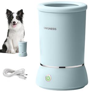 DOGNESS W01 Automatic Dog Paw Cleaner for Small to Medium Dogs (Light Blue)