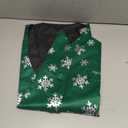 DiBanGu Men's Festive Costume Adult Christmas Vest Print Buttons Slim Fit Christmas Suit Waistcoat for Holiday Party Wedding, Medium