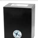 CarrySafe Urn - TSA Approved Fly-Safe and Temporary Travel Cremation Urn Kit for Human Ashes - Airline Friendly - 200 Cubic Inch Capacity - Airline-Ready Black Plastic Urn with Included Travel Box