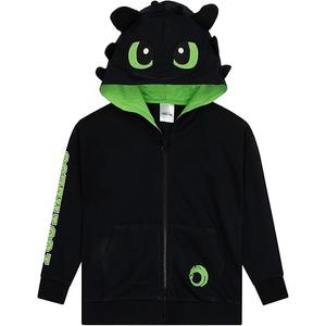 How To Train Your Dragon Boys Hoodie, Kids Hoodies, Dragon Boys' Fashion Hoodies & Sweatshirts Black 8