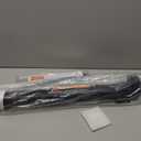 Retractable Baby Gates, Mesh Dog Gate for Doorways, 33.6" Tall, Expands to 55" Wide,Pet Safety Essential Fit for Baseboards, Wide Toddlers Gates for Hallways, Indoor & Outdoor,Black