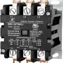 SUNLEE 60 Amp 75 RES 3 Pole 120v coil SunLee DP Contactor A2L Compliant UL Recognized & Approved for UL 60335 HVAC Contactor 42EF35AF equivalent