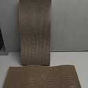 Cat Scratching Board, Corrugate Cat Scratcher for Indoor Cats with Catnip, Cat Scratch Pad with Premium Scratch Textures Design, Cardboard Cat Scratcher with Double-Sided Usability (Pack of 2)