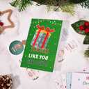 24Pcs Christmas Thank You Cards for Teachers Christmas Colorful Appreciation Cards with Envelopes and Stickers for Xmas Teacher Gifts, 6 designs