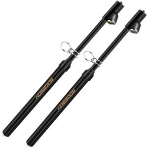 GODESON Dual Head Tire Pressure Gauge, Heavy Duty Pencil Tire Gauge Range 10-150PSI,Dual Head Truck Pen Air Pressure Gauge (Pack of 2) (ef of 2 pk)