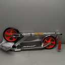 Razor A5 Lux Kick Scooter for Kids Ages 8+ - 8" Urethane Wheels, Anodized Finish Featuring Bold Colors and Graphics, for Riders up to 220 lbs (Red)