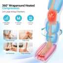 CuPiLo Leg Massager with Heat, FSA Eligible HSA Air Compression Leg Massager for Blood Circulation and Pain Relief,Muscle Fatigue,Cramps,Swelling and Edema