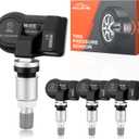 Multi-Protocol TPMS Sensors Fit for Honda & Acura, 315MHz / 433MHz  4PCS, Pre-Programmed Tire Pressure Monitoring Replacement for Odyssey, CR-V, Civic, Accord, Pilot, HR-V, Passport, MDX, TLX, RDX
