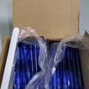 deegtran Pens Bulk, 100 Pack No Bleed Blue Ink Click Pens with Soft Grip, Wholesale Retractable Ballpoint Pens for Office School, Medium Point Smooth 1.0MM