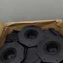 20Pack Adjustable Deck Support Pedestal, Floor Slate Support Floor Lift Deck Support Floor Raising for Floating Deck Platform Deck Floor Height Adjustment Raising from 2-3/8" to 5-1/2" Black