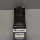 POWCAN 24 oz Insulated Water Bottle for Sports: Push-Button Spout & Quick-Flip Straw, Leakproof, Keep Cold 24Hrs, Fits Car Cupholder, Stainless Steel Bottle for Travel, Gym, School (Midnight Black)