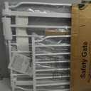 Extra Wide Long Baby Gates 62-67 Inch Stairs Doorways Pet Dog gate Indoor Outdoor Pressure Mount No Drill Walk Through Safety Child Gate