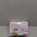 Electric Mini Food Chopper, USB Rechargeable, Wireless Garlic Mincer with Glass Bowl, White