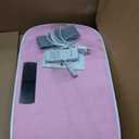 MERACH Vibration Plate Exercise Machine, Curved Vibration Plate for Lymphatic Drainage Weight Loss, Vibrating Plate with Real-Time Calorie Tracking on LED Display, Workout Equipment for Home Women Men