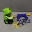 Movable Dinosaur Shooting for Toys Kids 4-6, Electronic Kids Target Games with 2 Air Pump Guns, LCD Score Record, Sound, 48 Foam Balls, Birthday Gifts for 3- 9 Year Old Boys Girls