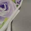 7x5ft Happy Birthday Backdrop Photography for Girls Purple Butterfly Gold Banner Princess Girl Birthday Party Cake Table Decorations Supplies Photo Booth Props