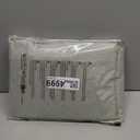 H.VERSAILTEX Bedroom Curtains Blackout, Sage Green Linen Blackout Curtains 84 Inches Long, 100% Blackout Thermal Textured Linen Look Curtain Draperies Grommet with White Liner, 2 Panels