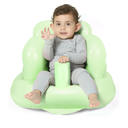Mink Inflatable Baby Seat for Babies 3+ Months,Infant Floor Seats for Sitting Up,Portable Blow Up Baby Chair with Built in Air Pump, Ideal for Sitting Up and Learning to Play (Grass Green)