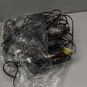 Brightever LED Outdoor String Lights 100FT Patio Lights with 52 Shatterproof ST38 Vintage Edison Bulbs, Outside Hanging Light Waterproof for Porch, Deck, Garden, Backyard, Balcony, 2700K Dimmable (100FT-Warm White, Black Wire)